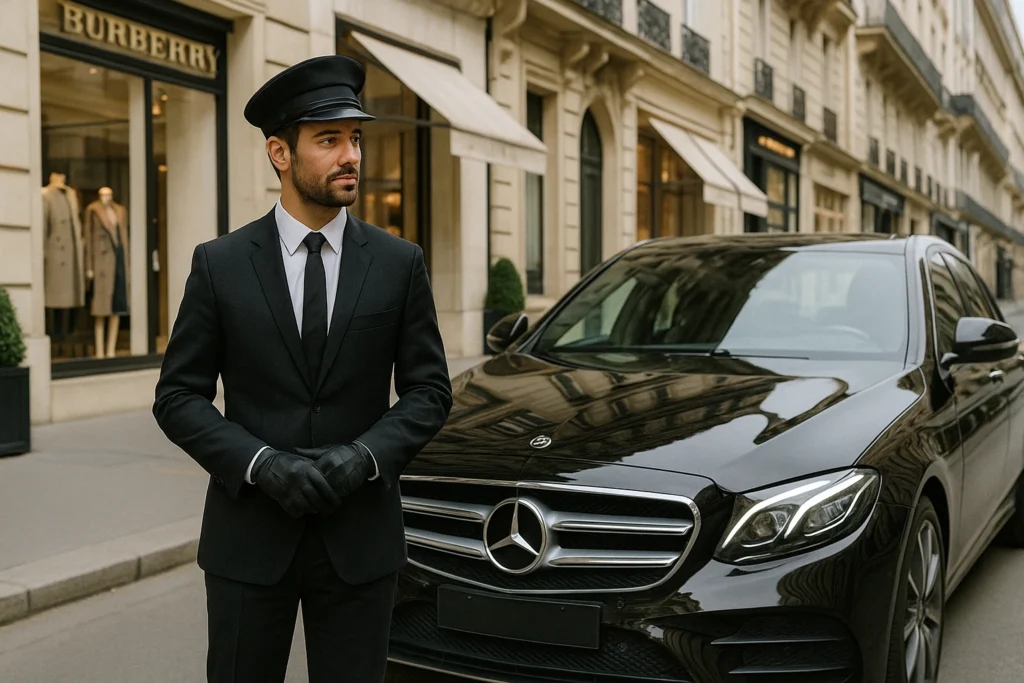 Mise à disposition chauffeur privé Paris avec berline haut de gamme